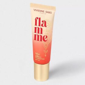 Vivienne Sabo Flamme Blur Effect SPF 20 01 Ivory Medium Coverage Radiant Satin Finish Fondöten