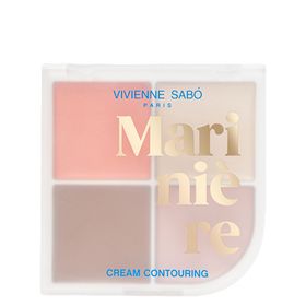 Vivienne Sabo Mariniere Contouring Palette 02 Powder Formula for Defined Contours & Matte Finish Krem Yüz Paleti