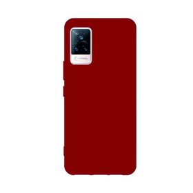 Vivo V21 Kırmızı Uyumlu Silikon Kılıf