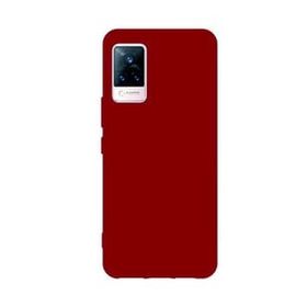 Vivo V21 Kırmızı Uyumlu Silikon Kılıf
