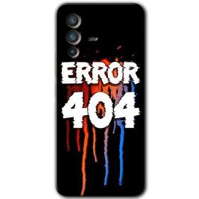 Vivo V23 5G 404 Error Baskılı Uyumlu Silikon Kılıf