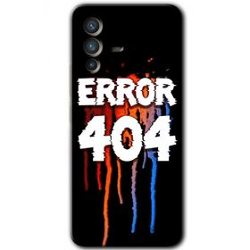 Vivo V23 5G 404 Error Baskılı Uyumlu Silikon Kılıf