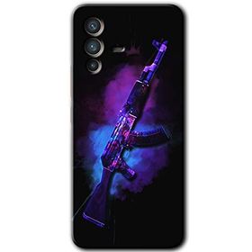 Vivo V23 5G AK Baskılı Uyumlu Silikon Kılıf