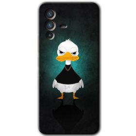 Vivo V23 5G Angry Duck Baskılı Uyumlu Silikon Kılıf