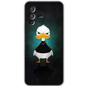 Vivo V23 5G Angry Duck Baskılı Uyumlu Silikon Kılıf