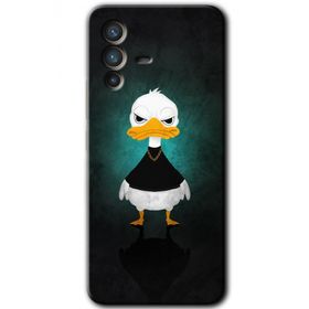 Vivo V23 5G Angry Duck Baskılı Uyumlu Silikon Kılıf