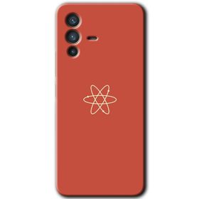 Vivo V23 5G Atom Baskılı Uyumlu Silikon Kılıf
