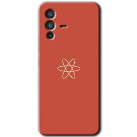 Vivo V23 5G Atom Baskılı Uyumlu Silikon Kılıf