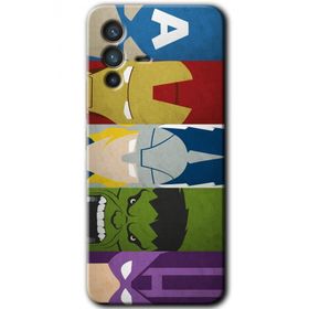 Vivo V23 5G Avengers 1 Baskılı Uyumlu Silikon Kılıf