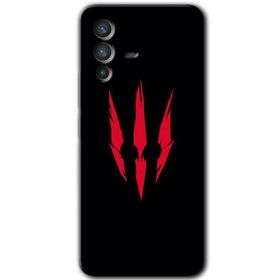 Vivo V23 5G Ayı Pençesi Baskılı Uyumlu Silikon Kılıf