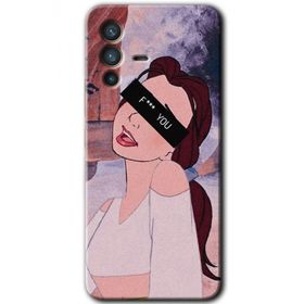 Vivo V23 5G Bad Girl Baskılı Uyumlu Silikon Kılıf