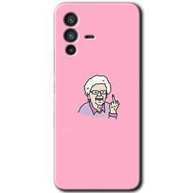 Vivo V23 5G Bad Grandmother Baskılı Uyumlu Silikon Kılıf