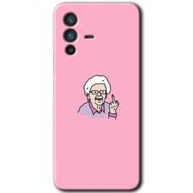 Vivo V23 5G Bad Grandmother Baskılı Uyumlu Silikon Kılıf