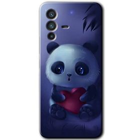 Vivo V23 5G Bebek Panda Baskılı Uyumlu Silikon Kılıf