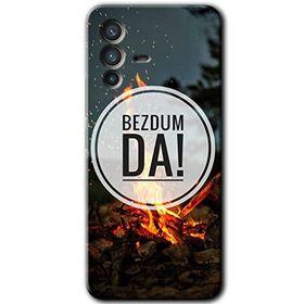 Vivo V23 5G Bezdum Da Baskılı Uyumlu Silikon Kılıf