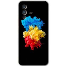 Vivo V23 5G Black 1 Baskılı Uyumlu Silikon Kılıf