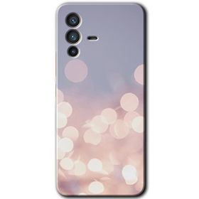 Vivo V23 5G Blur Lights Baskılı Uyumlu Silikon Kılıf