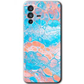 Vivo V23 5G Bubbles 1 Baskılı Uyumlu Silikon Kılıf
