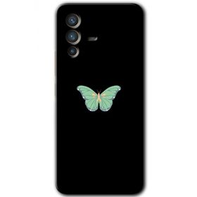 Vivo V23 5G Butterfly Tree Baskılı Uyumlu Silikon Kılıf