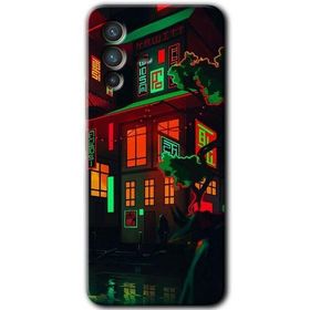 Vivo V23 5G China Street Baskılı Uyumlu Silikon Kılıf