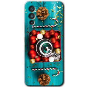 Vivo V23 5G Christmas Baskılı Uyumlu Silikon Kılıf