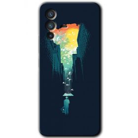 Vivo V23 5G City Bird Sky Baskılı Uyumlu Silikon Kılıf