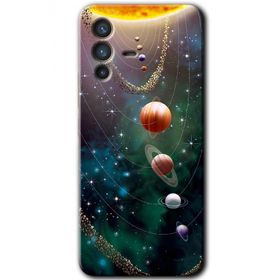 Vivo V23 5G Cosmos Baskılı Uyumlu Silikon Kılıf