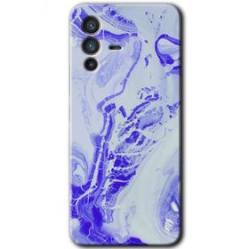 Vivo V23 5G Cranny Liquid Wall Baskılı Uyumlu Silikon Kılıf
