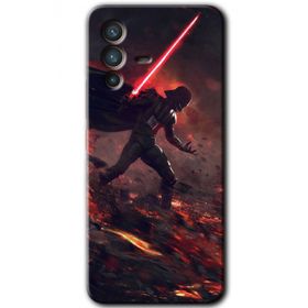 Vivo V23 5G Darh Vader Wars Baskılı Uyumlu Silikon Kılıf