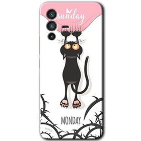Vivo V23 5G Dark Sunday Baskılı Uyumlu Silikon Kılıf