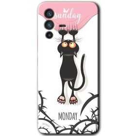 Vivo V23 5G Dark Sunday Baskılı Uyumlu Silikon Kılıf