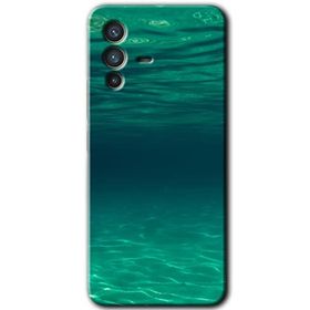 Vivo V23 5G Derin Deniz Baskılı Uyumlu Silikon Kılıf