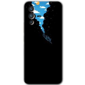 Vivo V23 5G Derinlere Yolculuk Baskılı Uyumlu Silikon Kılıf
