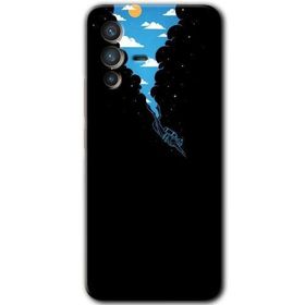 Vivo V23 5G Derinlere Yolculuk Baskılı Uyumlu Silikon Kılıf