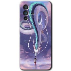 Vivo V23 5G Dragon Snake Baskılı Uyumlu Silikon Kılıf