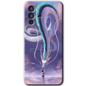 Vivo V23 5G Dragon Snake Baskılı Uyumlu Silikon Kılıf