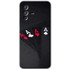 Vivo V23 5G Full As Baskılı Uyumlu Silikon Kılıf