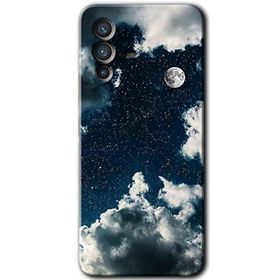Vivo V23 5G Gece Gökyüzü Baskılı Uyumlu Silikon Kılıf