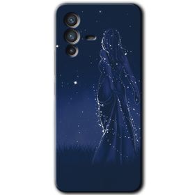 Vivo V23 5G Gecenin Kraliçesi Baskılı Uyumlu Silikon Kılıf