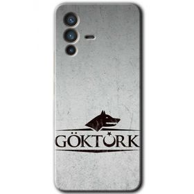 Vivo V23 5G Göktürk Baskılı Uyumlu Silikon Kılıf