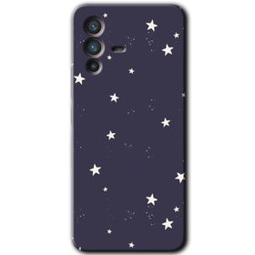 Vivo V23 5G Gökyüzü Yıldız Baskılı Uyumlu Silikon Kılıf