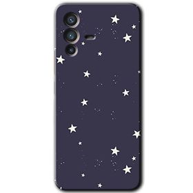 Vivo V23 5G Gökyüzü Yıldız Baskılı Uyumlu Silikon Kılıf