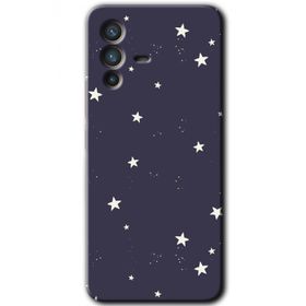 Vivo V23 5G Gökyüzü Yıldız Baskılı Uyumlu Silikon Kılıf