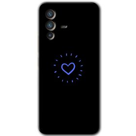Vivo V23 5G Heart Strokes Baskılı Uyumlu Silikon Kılıf