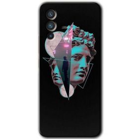 Vivo V23 5G Heykel Baskılı Uyumlu Silikon Kılıf