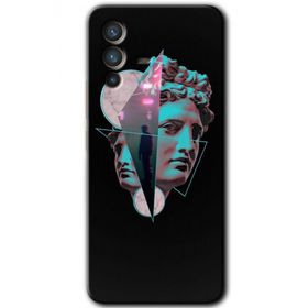 Vivo V23 5G Heykel Baskılı Uyumlu Silikon Kılıf