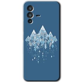 Vivo V23 5G İceberg Baskılı Uyumlu Silikon Kılıf