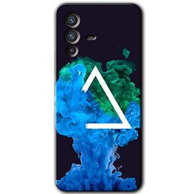 Vivo V23 5G İnk Clot Baskılı Uyumlu Silikon Kılıf