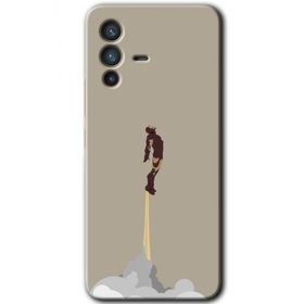 Vivo V23 5G İronman Airport Baskılı Uyumlu Silikon Kılıf