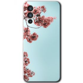 Vivo V23 5G Japon Çiçeği Baskılı Uyumlu Silikon Kılıf